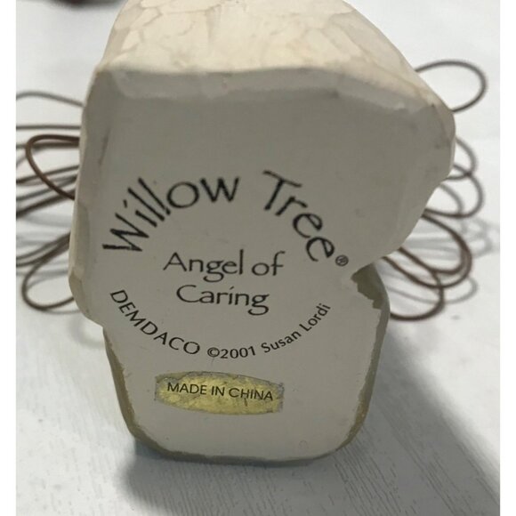 Willow Tree Angel Figurine Set - Angel Of The Garden Angel Of Caring and Thank Y - Picture 2 of 13